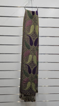 Ruyis Purple And Green Scarf image 0