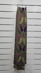 Ruyis Purple And Green Scarf image 0
