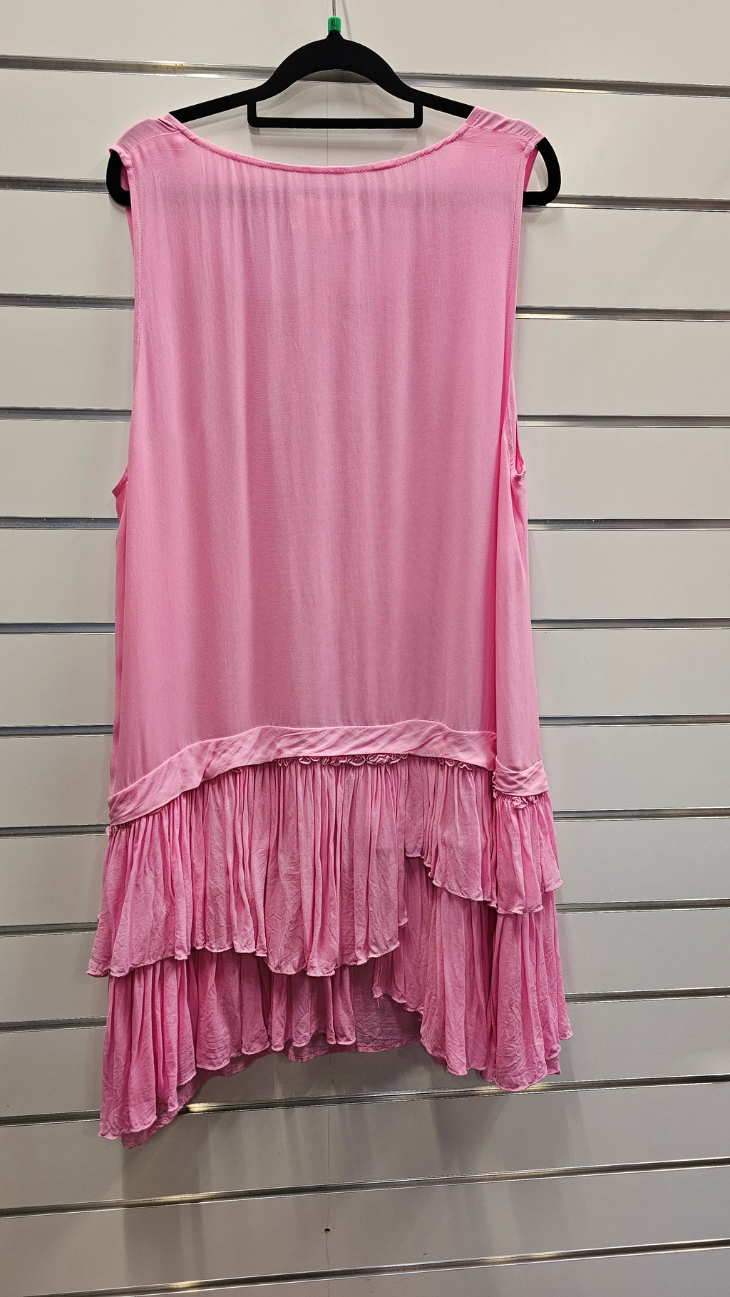 Trelise Cooper Pink Midi Dress 100% Viscose - XL image 1