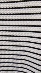 Whistle Black And White Striped Tunic - M image 3