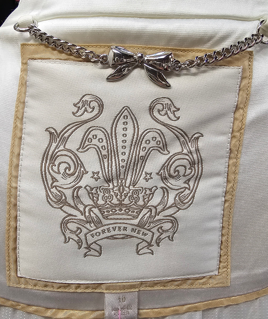 Forever New Cream Coat - 10 image 5
