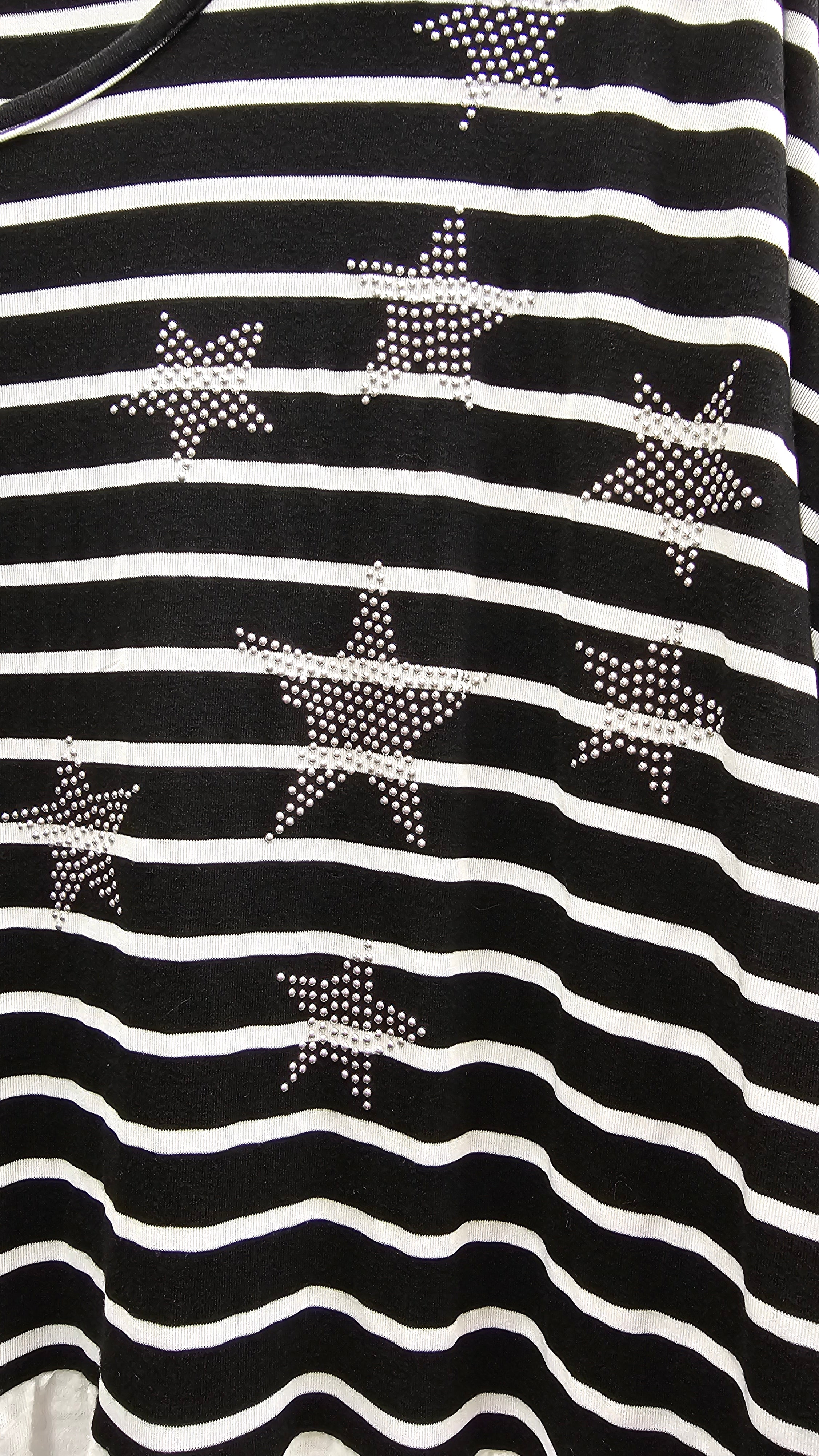 K+K Black And White Tunic - L image 2