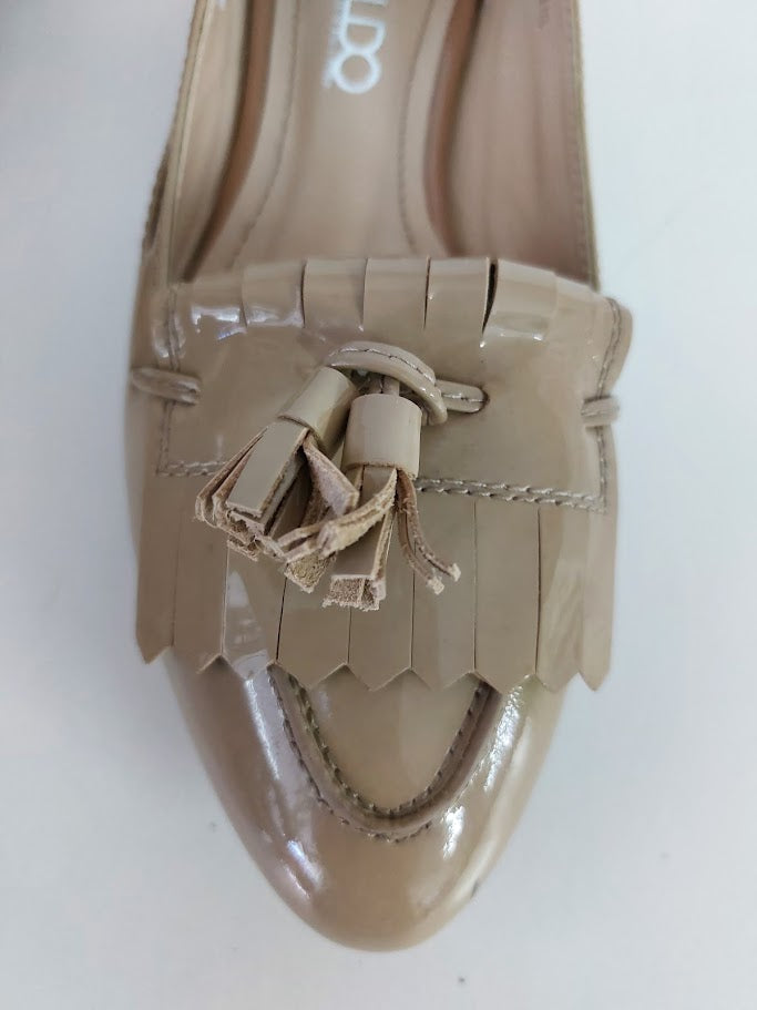 Valdo Nude Leather Slip On Shoe - 40 image 2