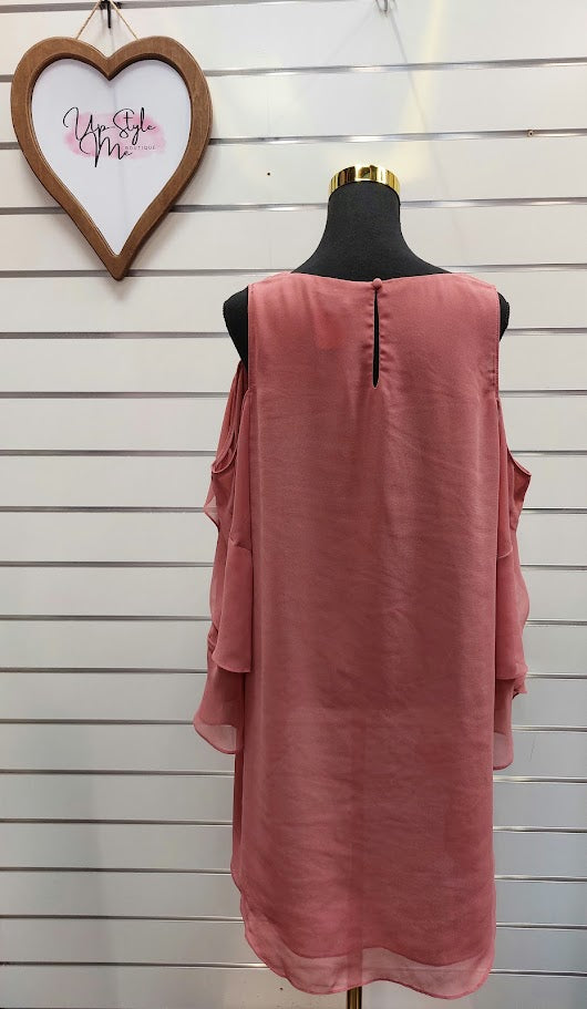 City Chic Chiffon Blouse - XS/16 image 2