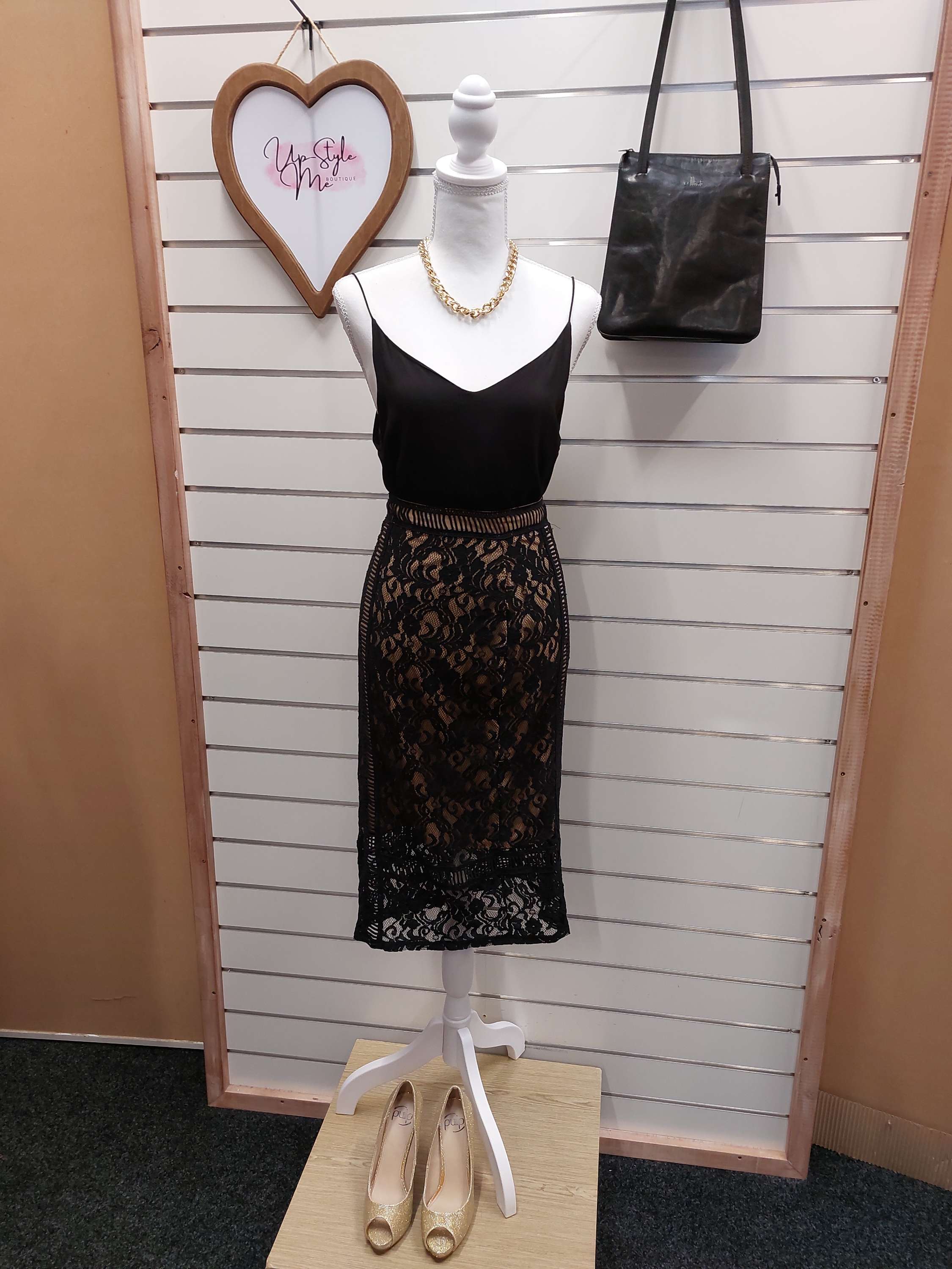 Grace Hill Black Lace Skirt - S image 0