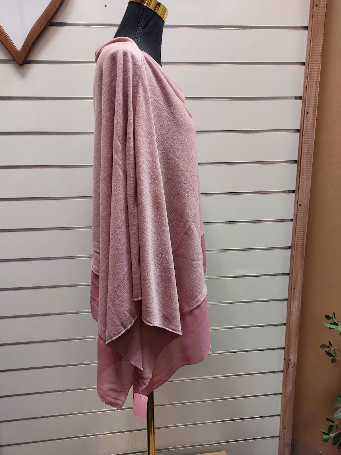 Pink Poncho Scarf image 2