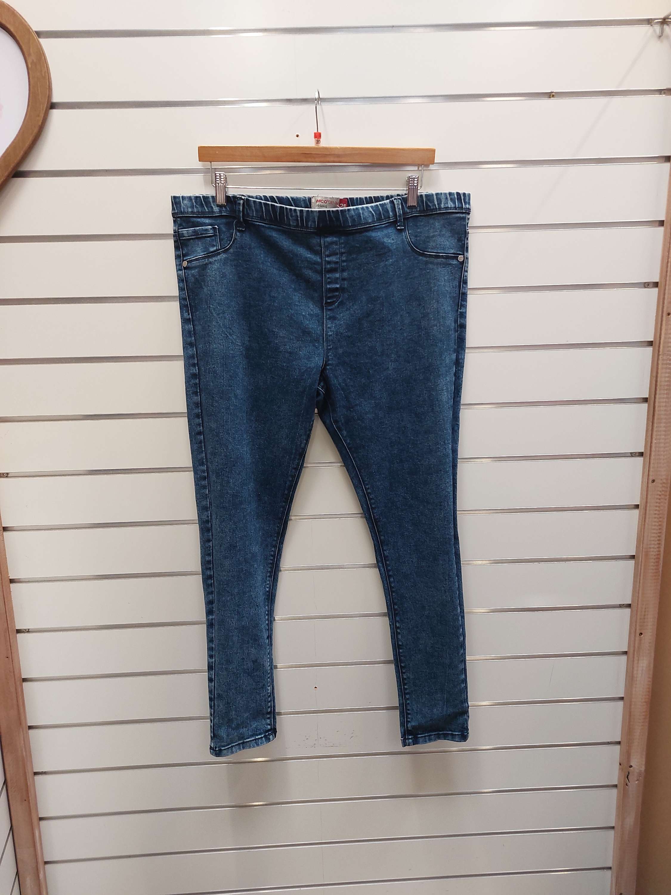 Amco Denim Mid Wash Jegging - 20 image 0