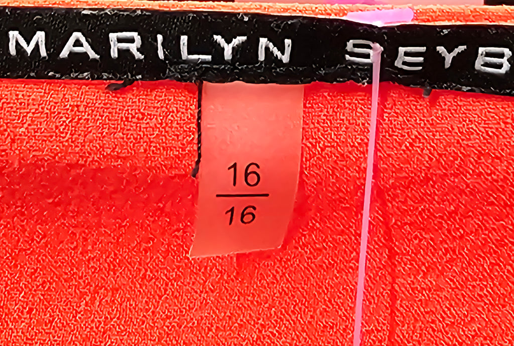 Marilyn Seyb Orange Dress - 16 image 2
