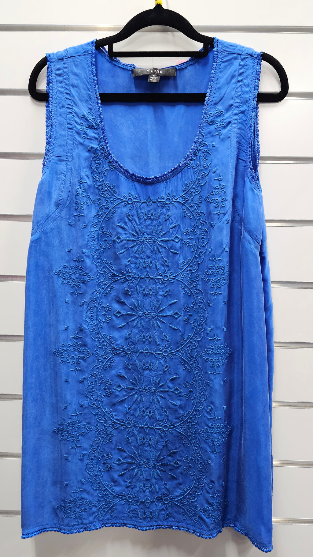 Verge Blue Blouse - M image 0