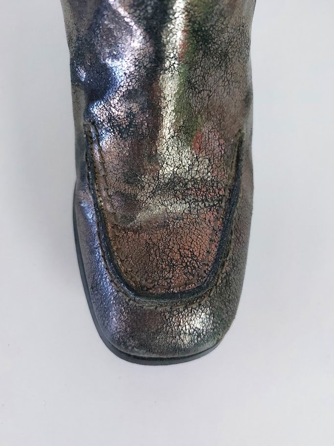 Zinda Bronze Leather Ankle Boots - 40 image 3