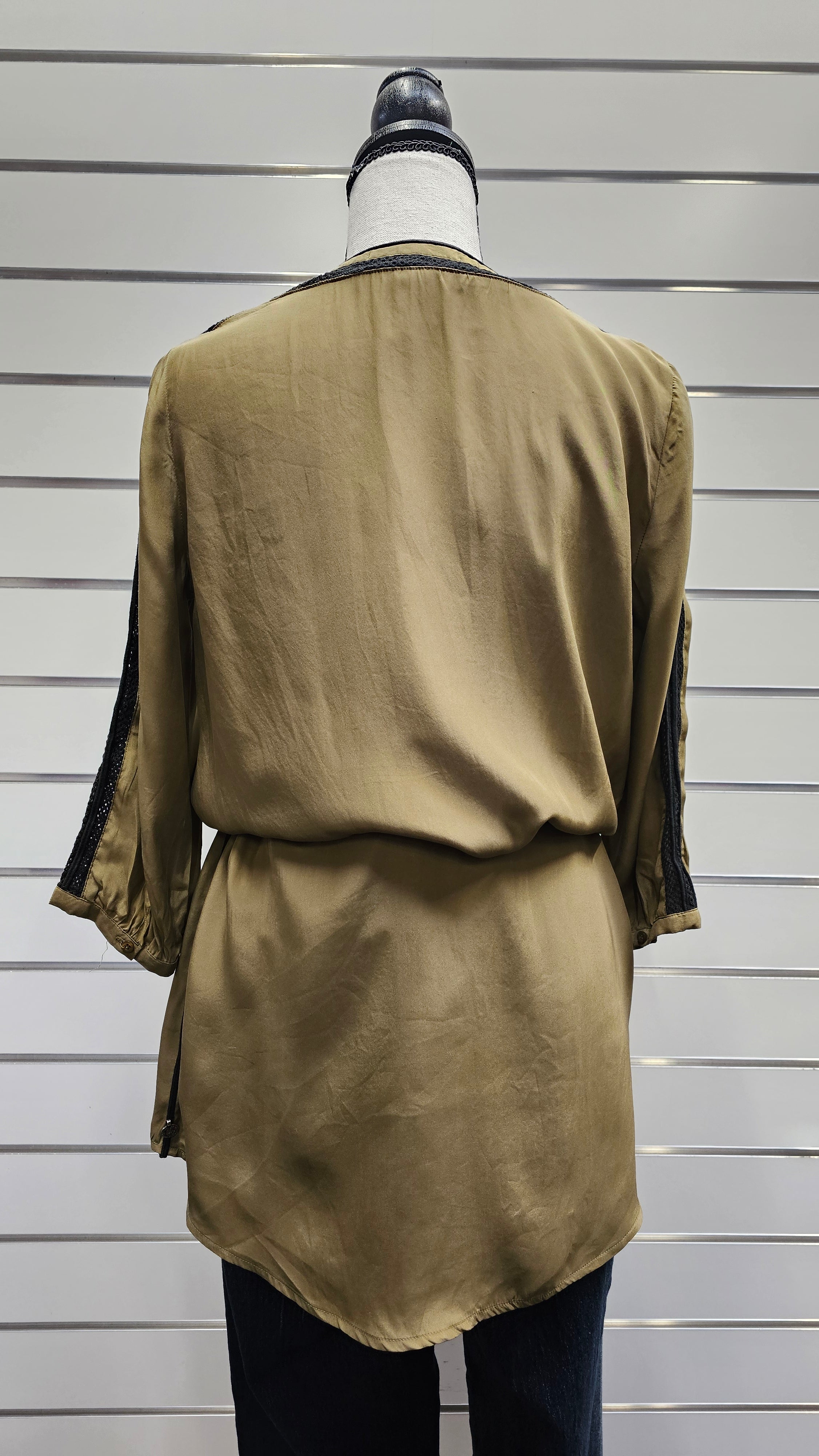 Maison Scotch Khaki Tunic - M image 3