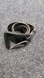 Cue Black Leather Belt - L image 1