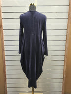 Black Stone Corduroy Dress - 8 image 1