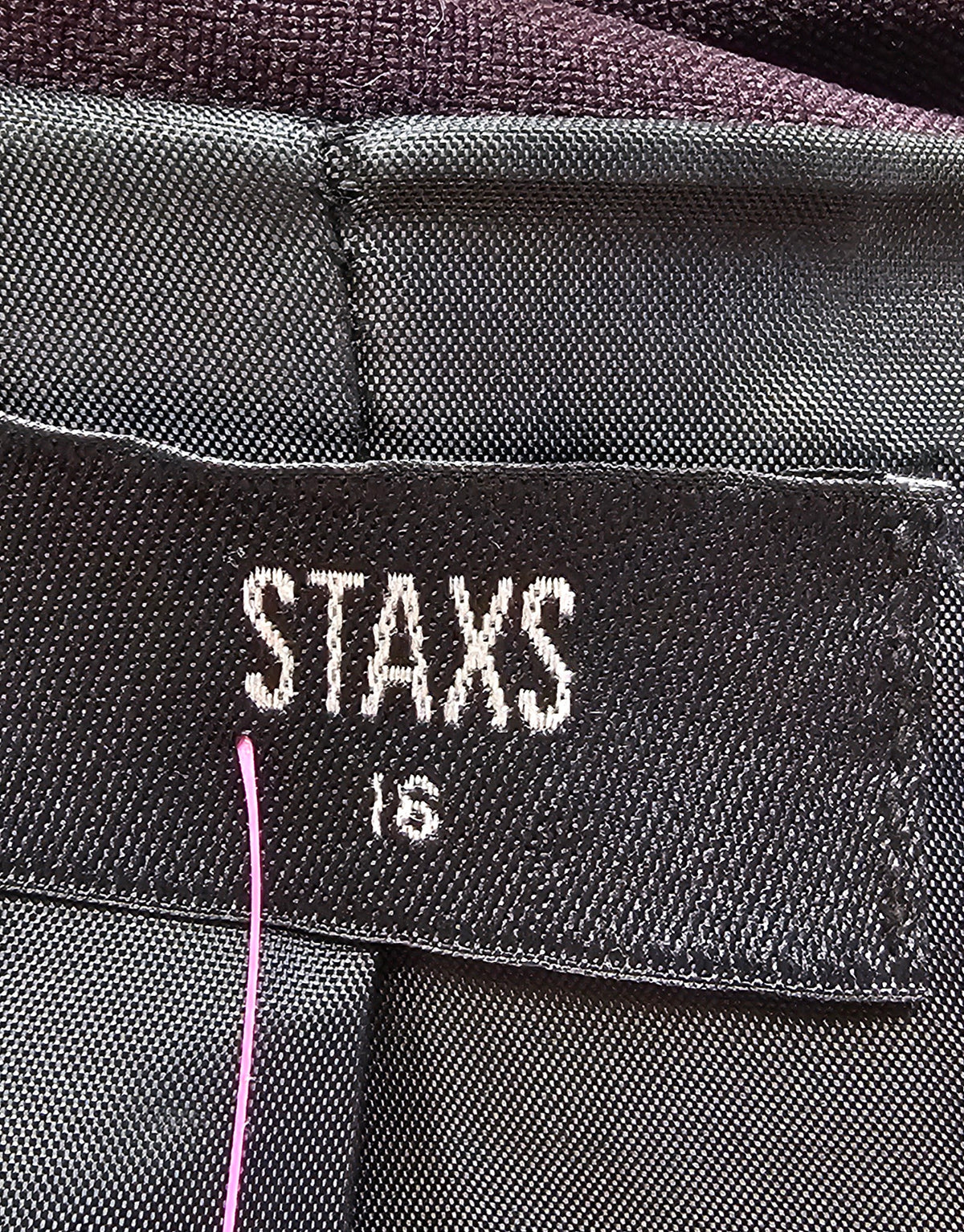 Staxs Dark Purple Pantsuit - 16 image 3