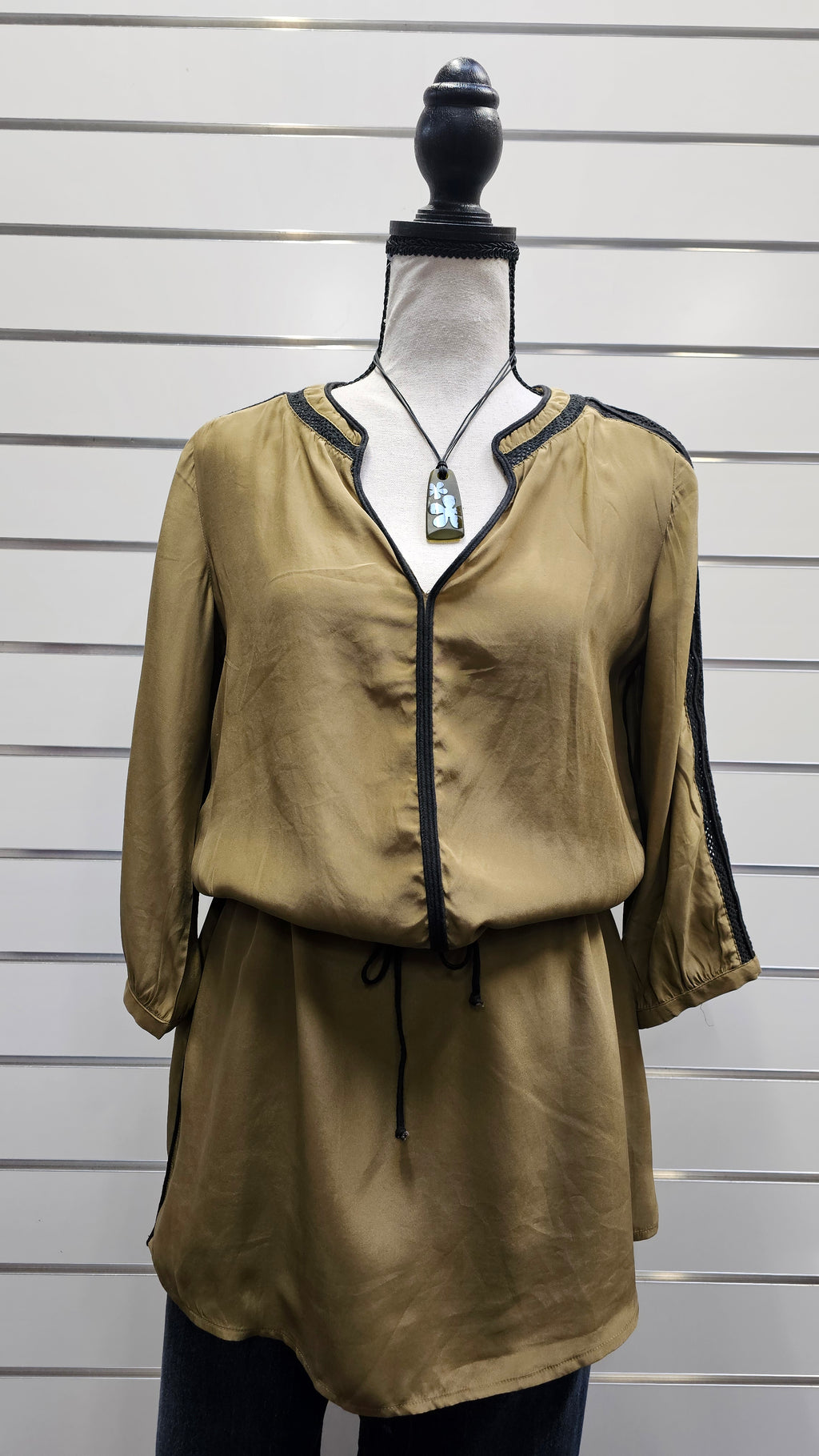 Maison Scotch Khaki Tunic - M image 2