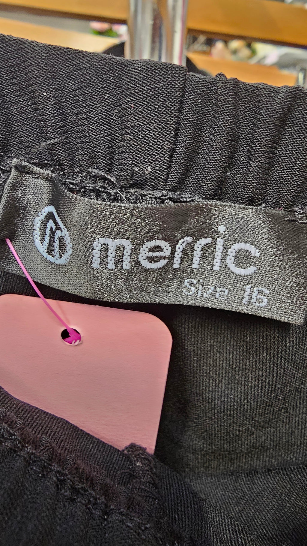 Merric  Black Stretchy Pants - 16 image 3