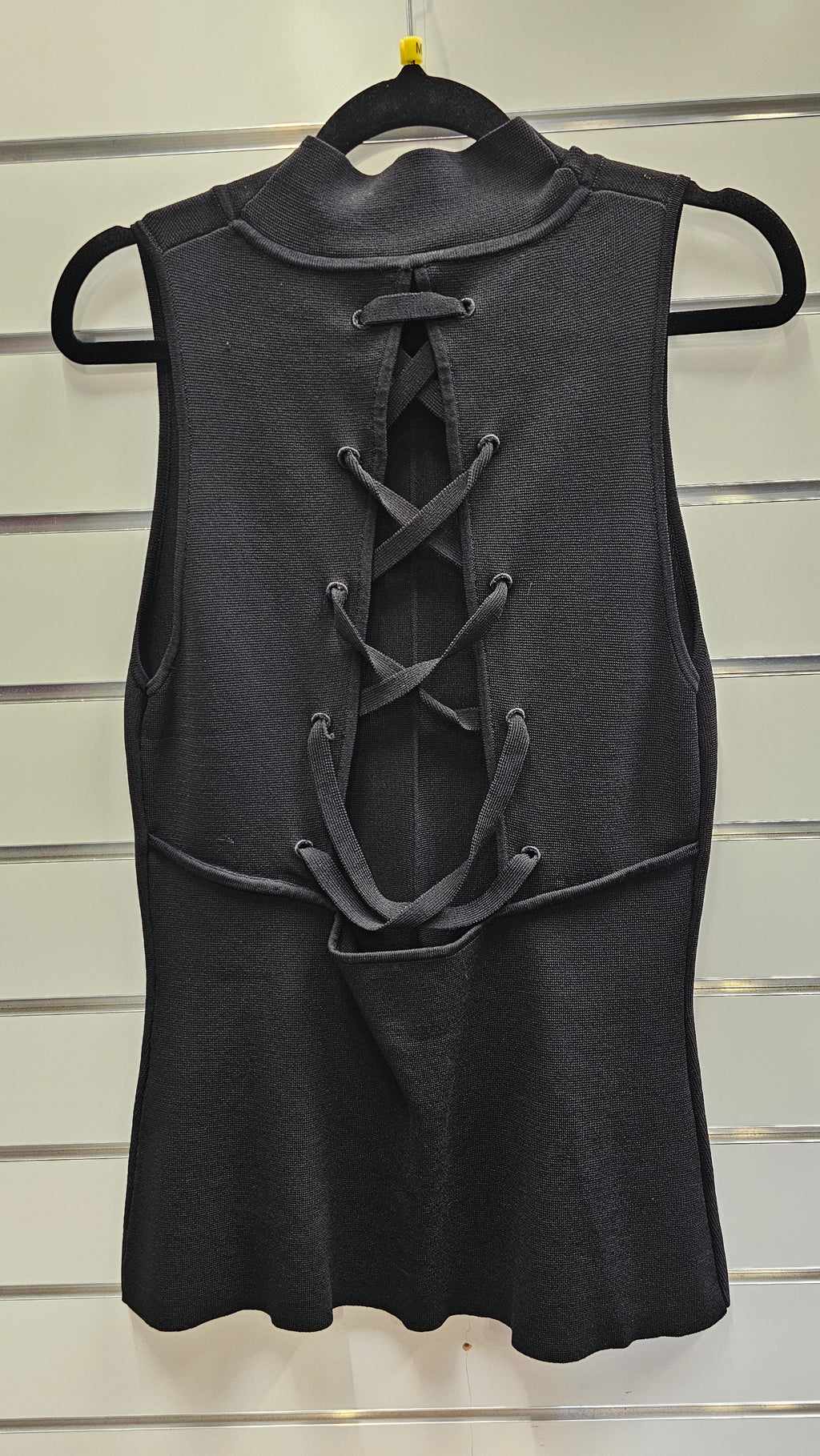 Witchery Black Sleeveless Top Viscose Blend - M image 1