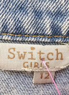 Switch Girls Denim Jacket, Cotton, And Viscose Blend - 12 image 4