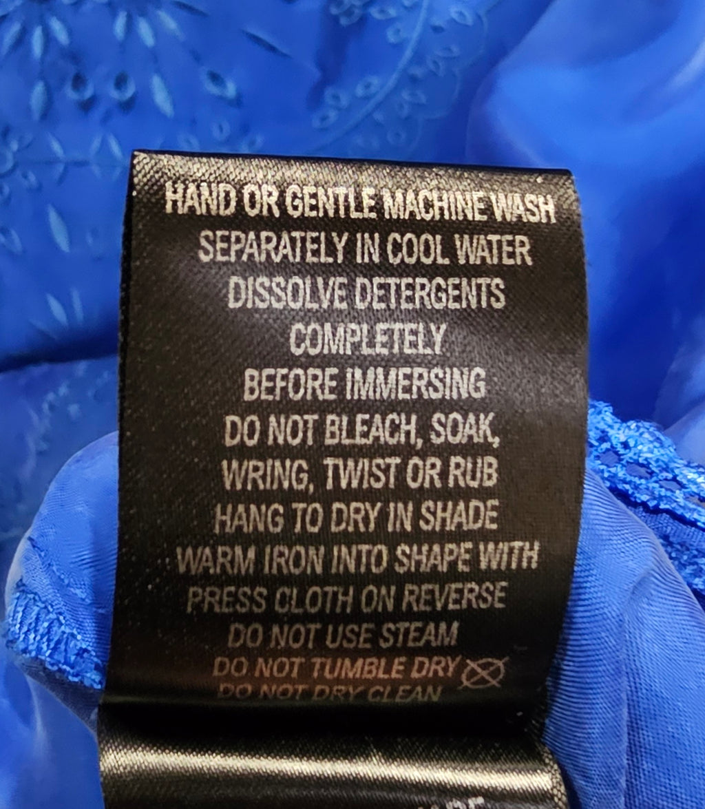 Verge Blue Blouse - M image 5