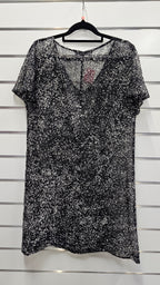 Booker Spalding Tunic/Dress Black And White - S image 0