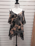 City Chic Floral Strappy Blouse - 14 image 0