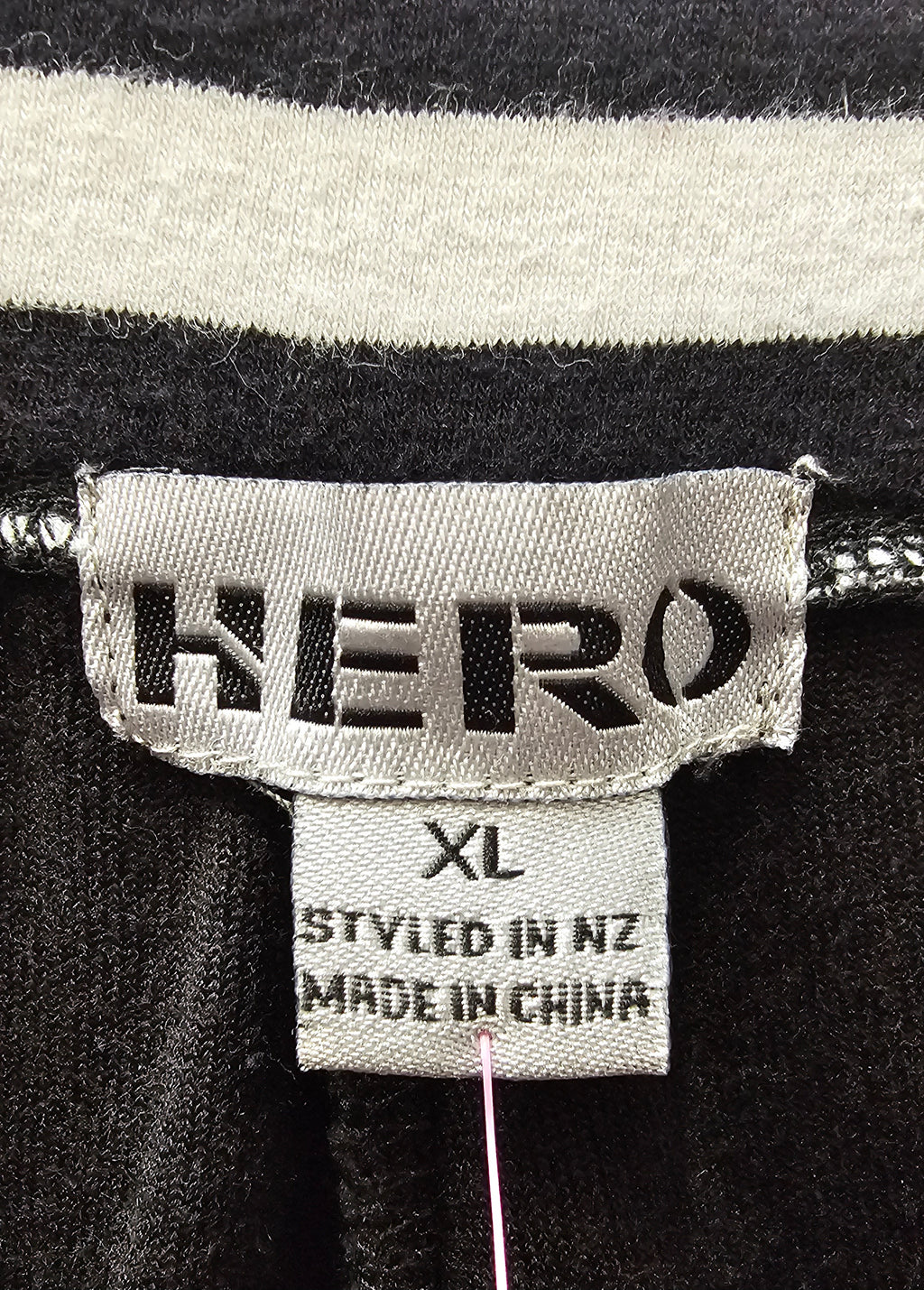 Hero 80% Cotton Suede Black Pants - XL image 2