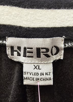Hero 80% Cotton Suede Black Pants - XL image 2