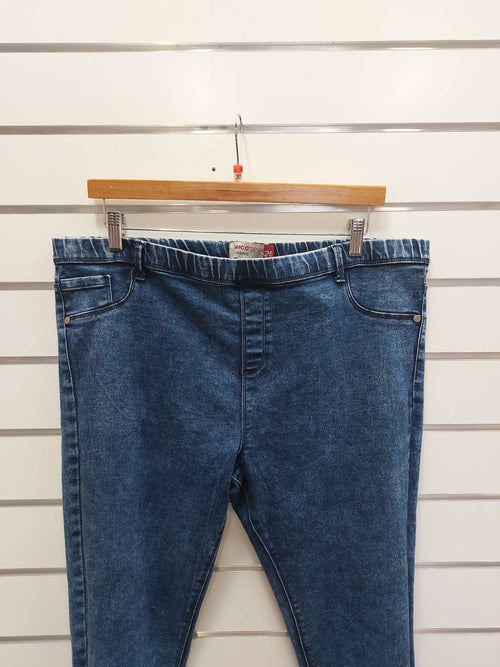 Amco Denim Mid Wash Jegging - 20 image 1