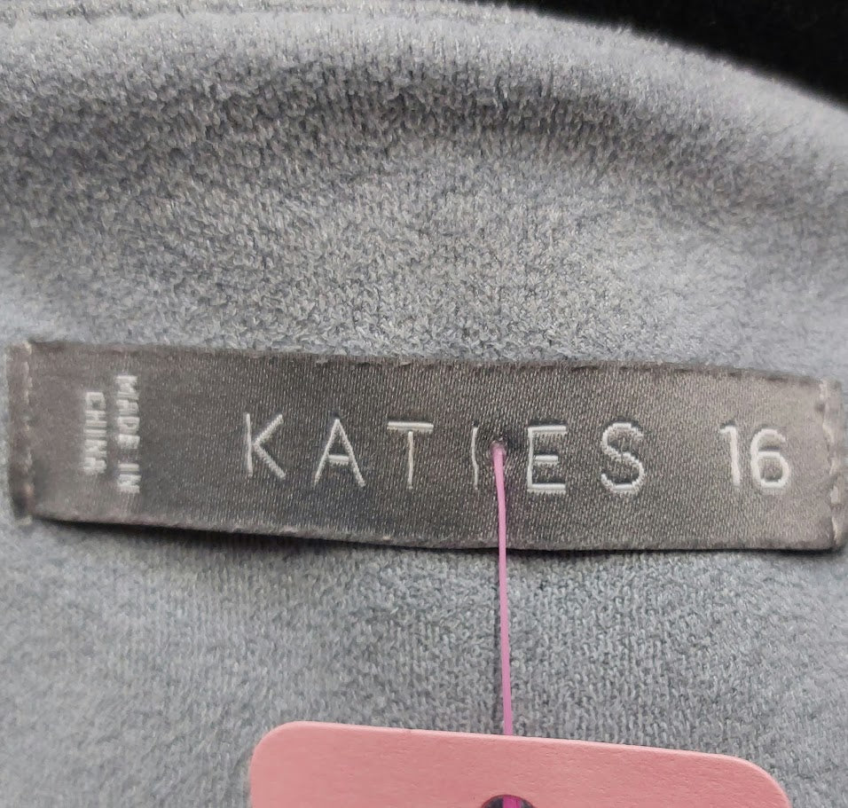 Katies Light Blue Suede Jacket - 16 image 3