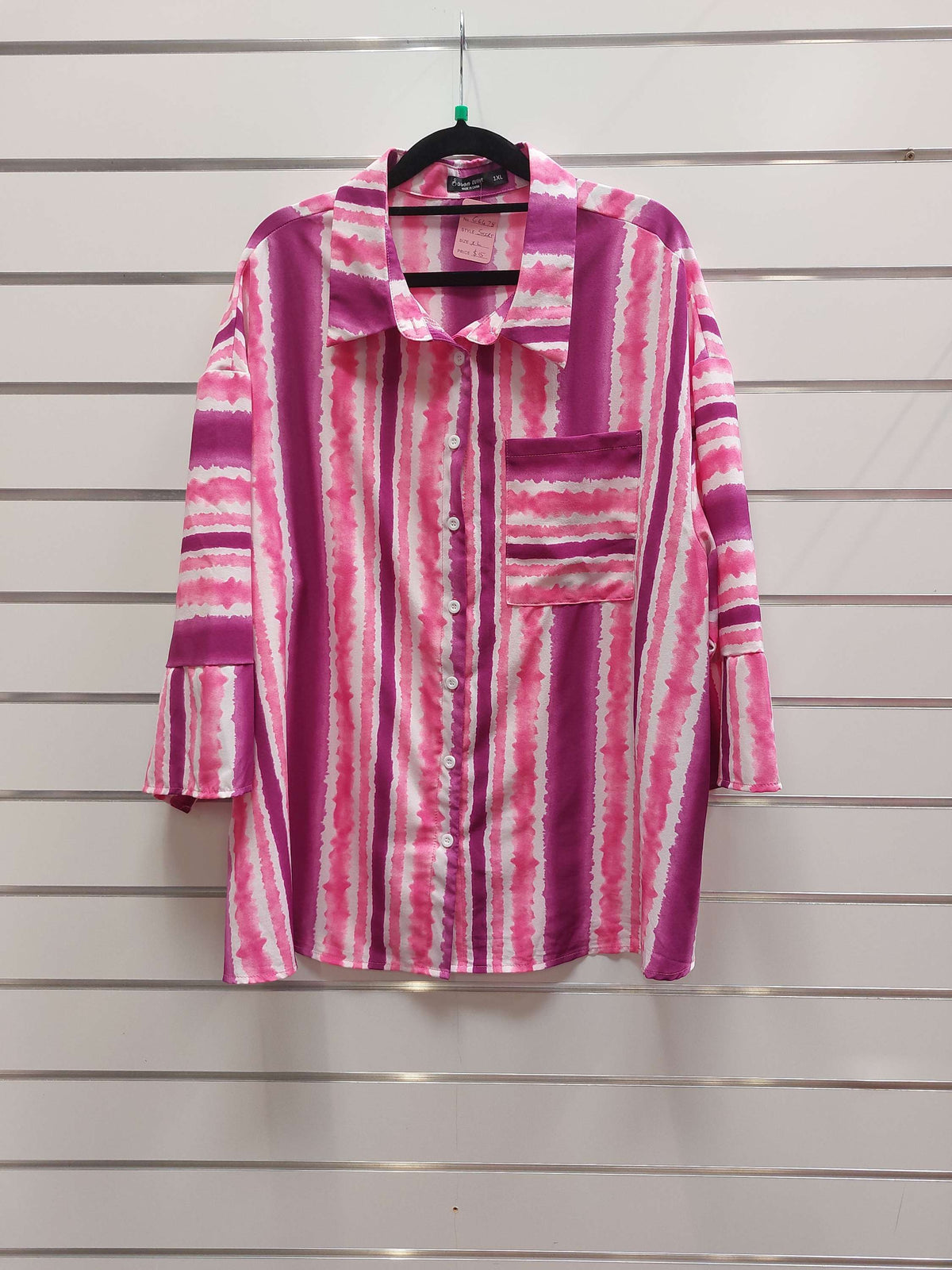 Sason Curve 7/8 Sleeve Shirt - XL image 0