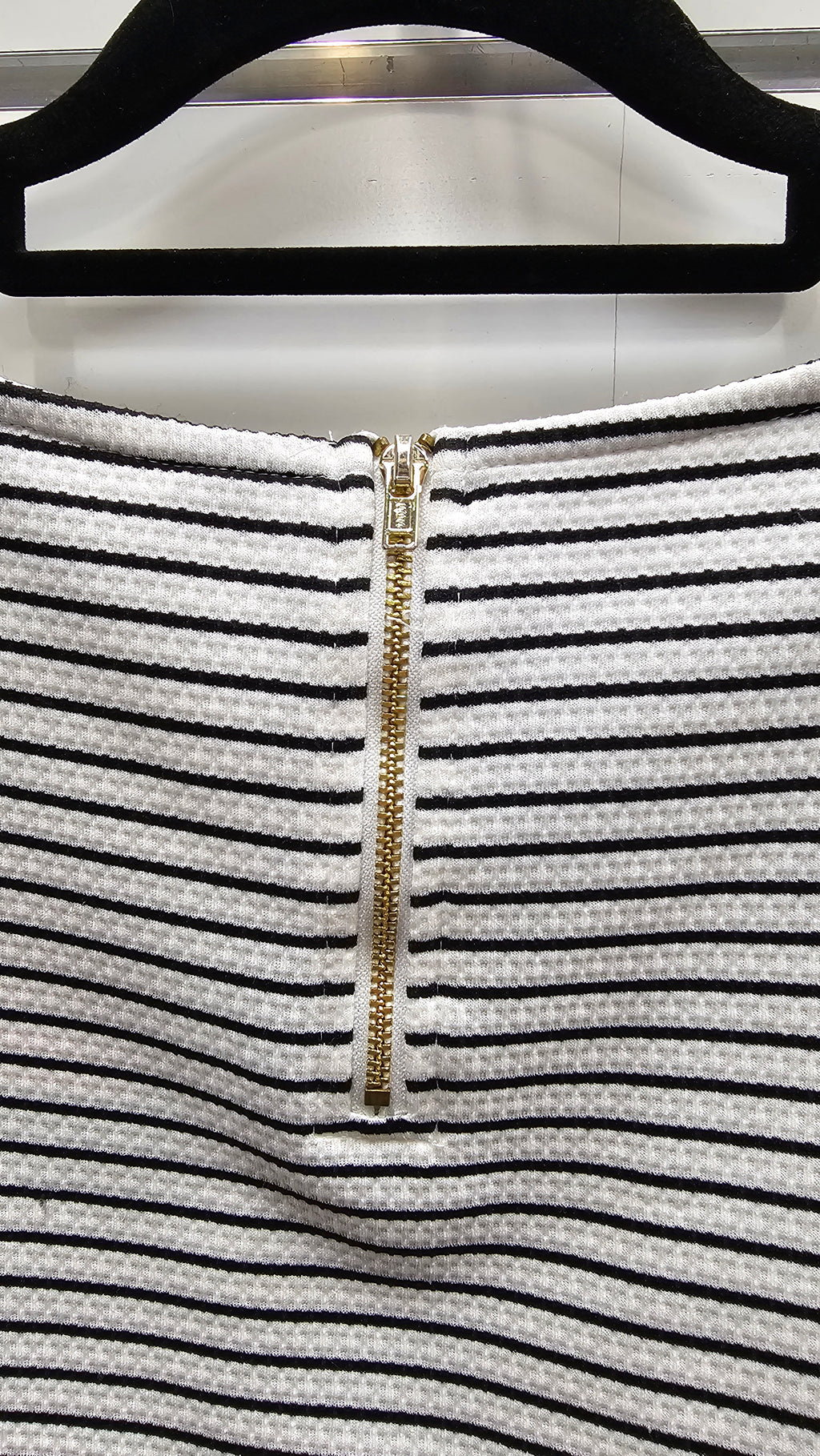 Whistle Black And White Striped Tunic - M image 2