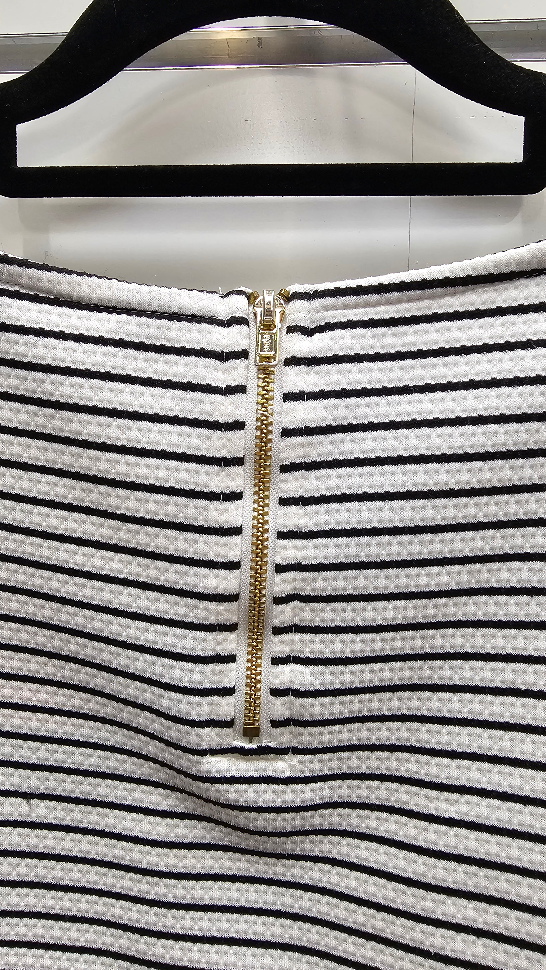 Whistle Black And White Striped Tunic - M image 2