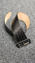 Cue Black Leather Belt - M image 0