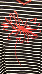 K+K Black And White Tunic - L image 2