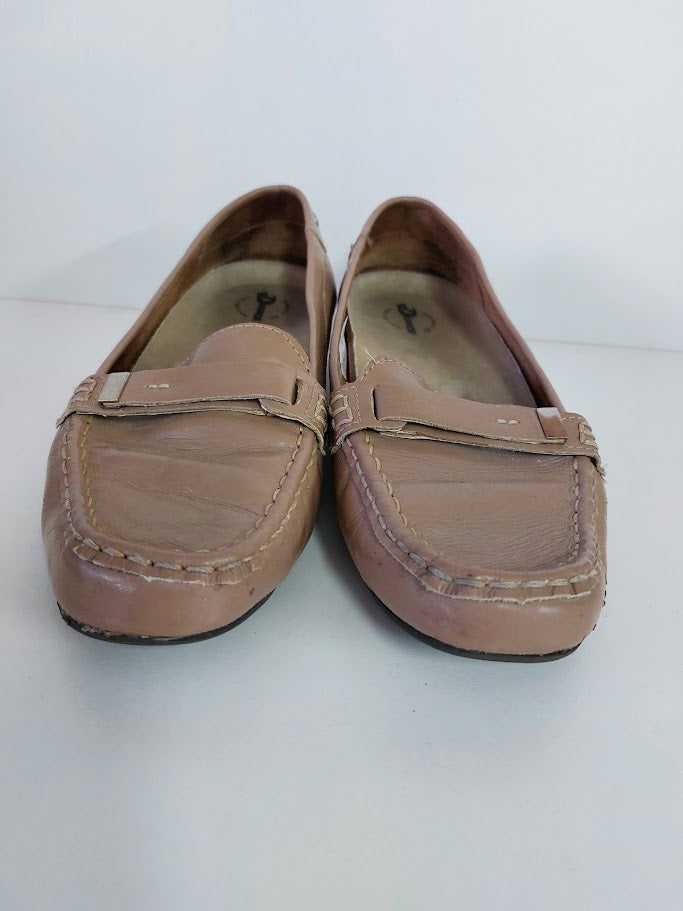 Deuce Nude Leather Slip On Shoe - 11 image 1