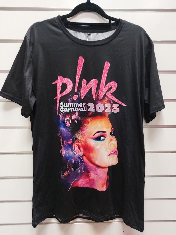 Pink Summer Carnival T-Shirt - M image 0