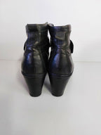 Josef Seibel Black Leather Ankle Boots - 41 image 2