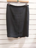 Joseph Pinstripe Black Skirt - M image 0