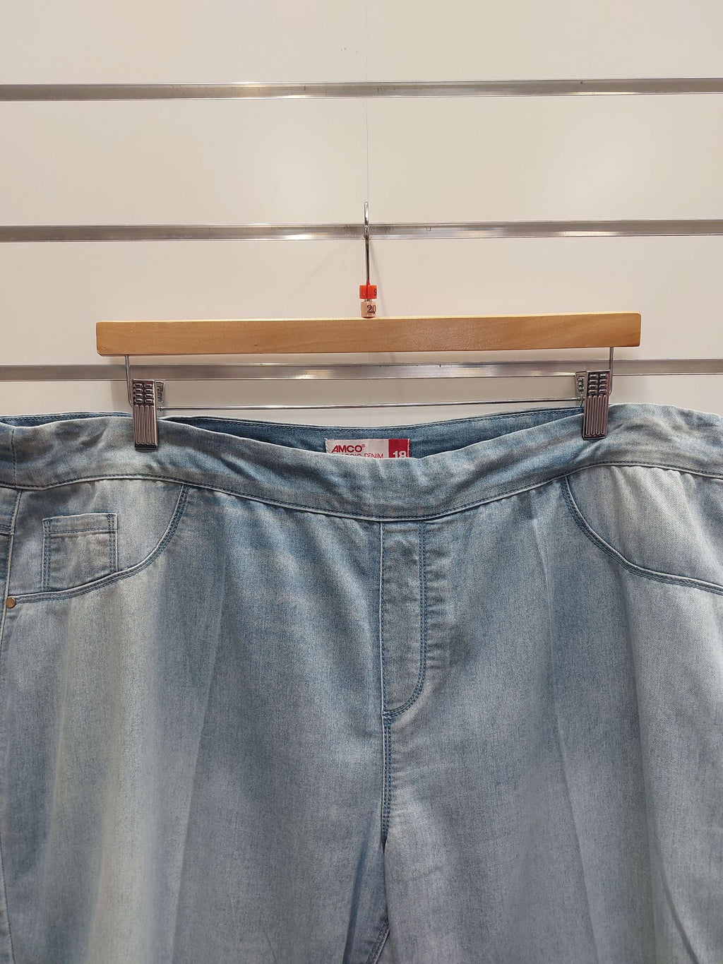 Amco Denim Pull On Jean - 18/20 image 1
