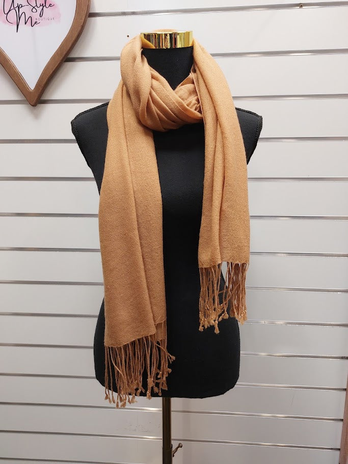 Pashmina Tan Scarf image 1