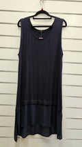 K+K Navy Sleeveless Tunic - L image 0