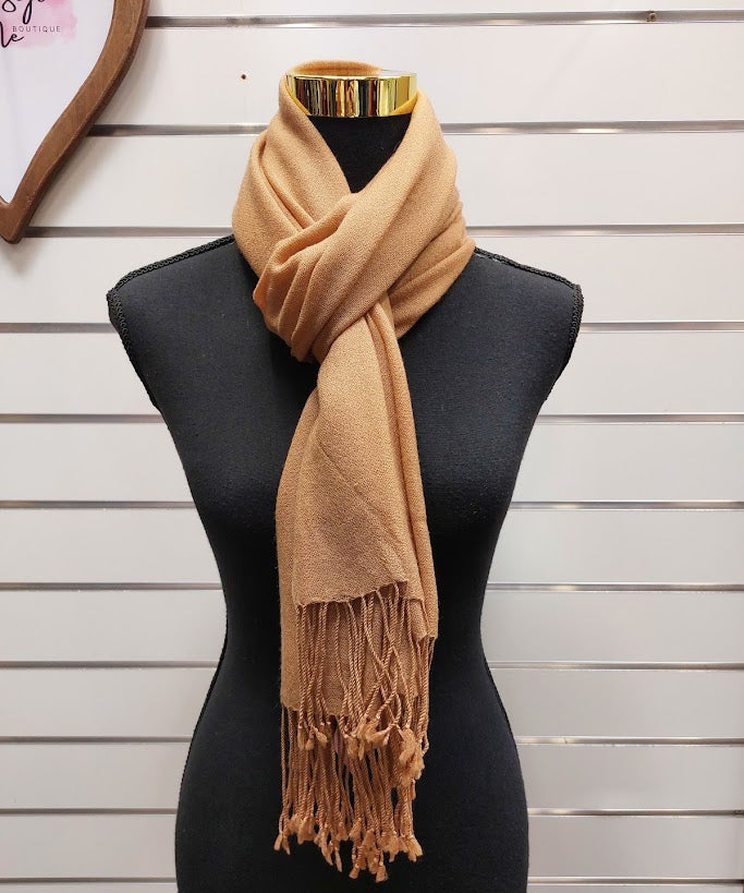 Pashmina Tan Scarf image 0