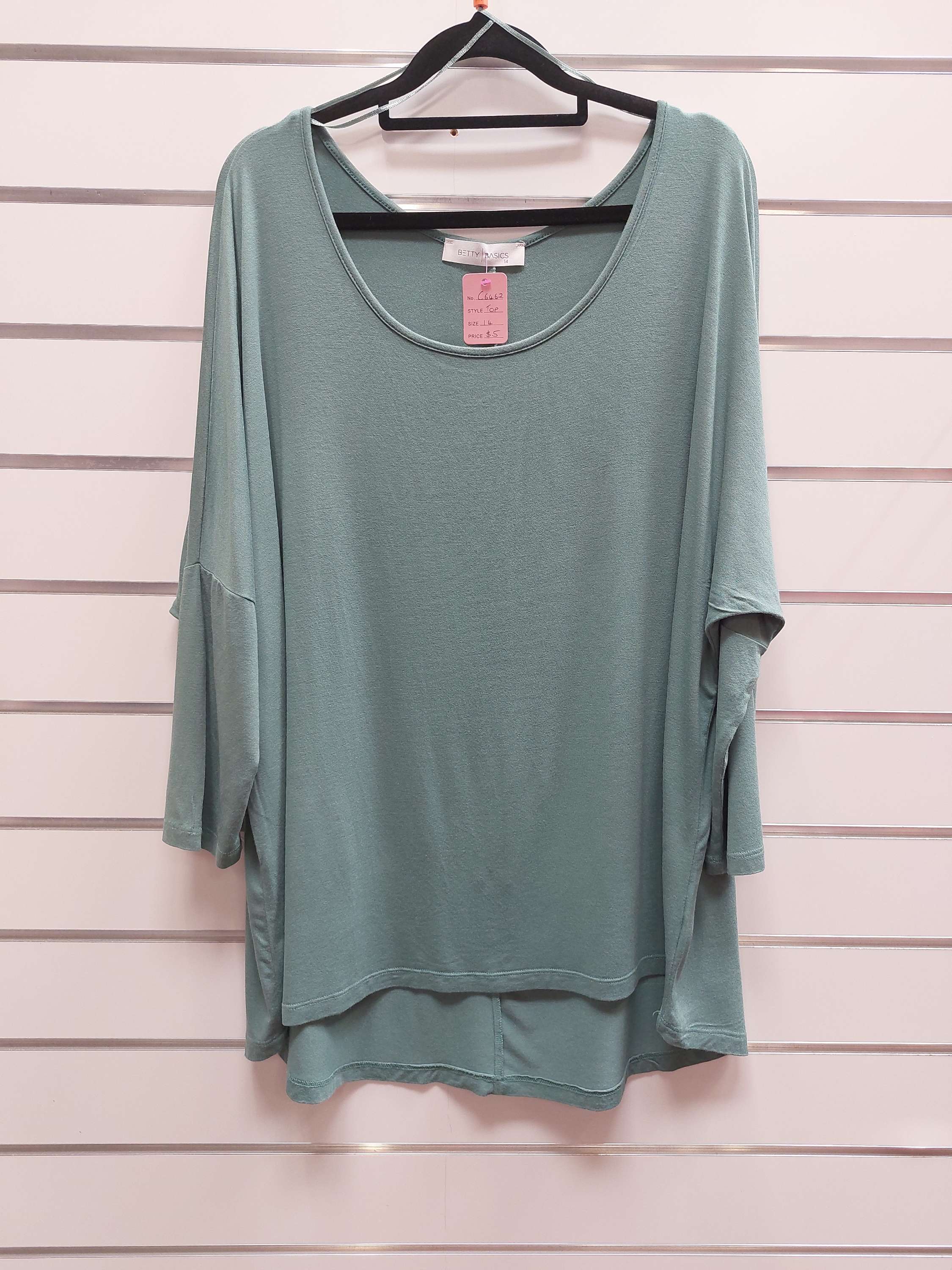 Betty Basics 3/4 Sleeve T-Shirt - 14 image 0