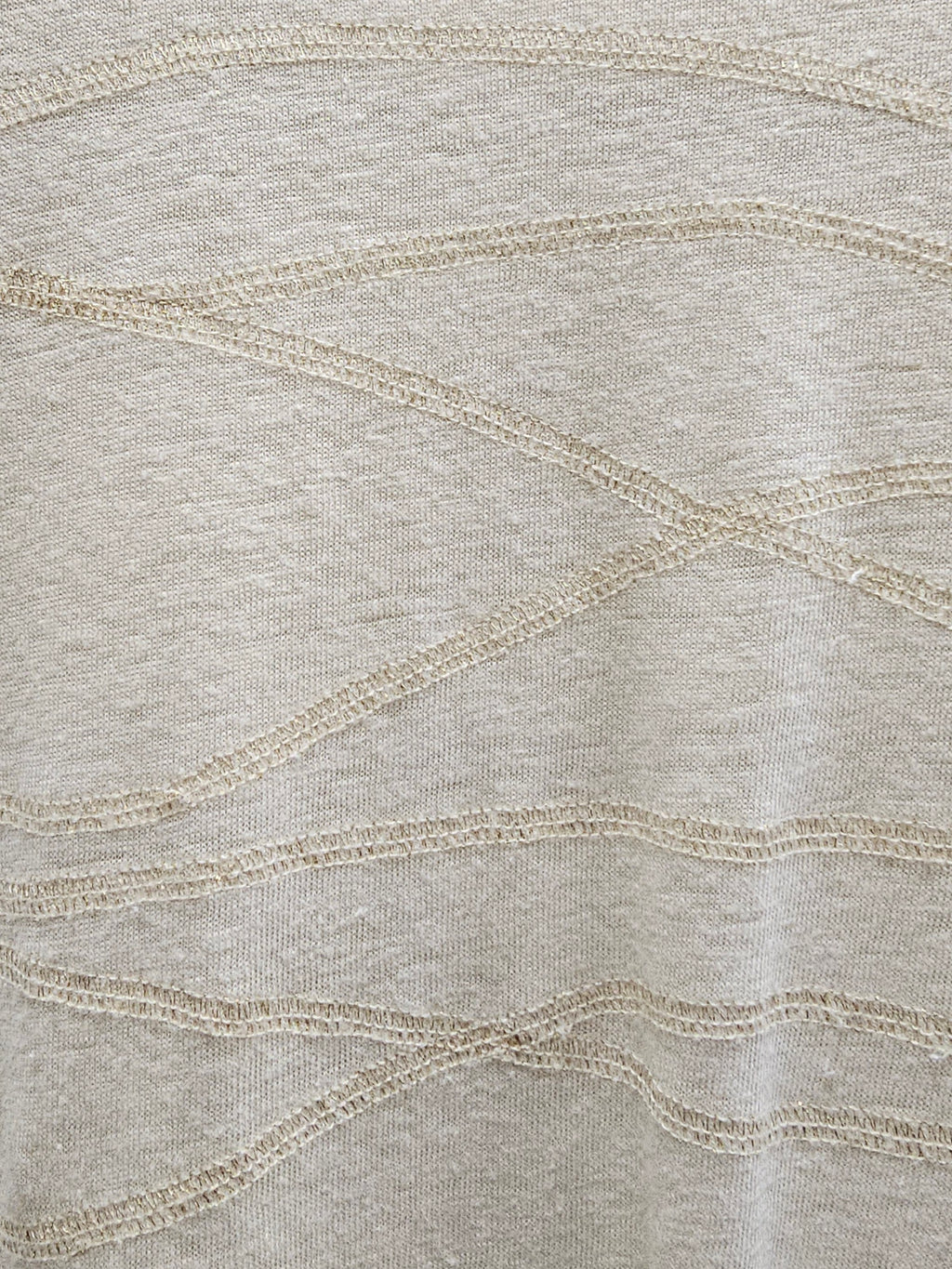 Verge Knitted Cream Long Sleeve Top - M image 2