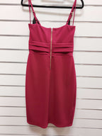 Textured Maroon Dress - 10 image 1