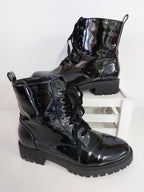 Taking Shape Patent Black Pleather Boots - 41 image 0