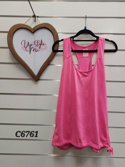 Active Intent Pink Gym Singlet - 2XL image 0