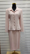 Ashley Fogel Light Pink Skirt Suit - 10 image 0