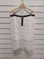 Pagani White Lace Skirt - 16 image 1