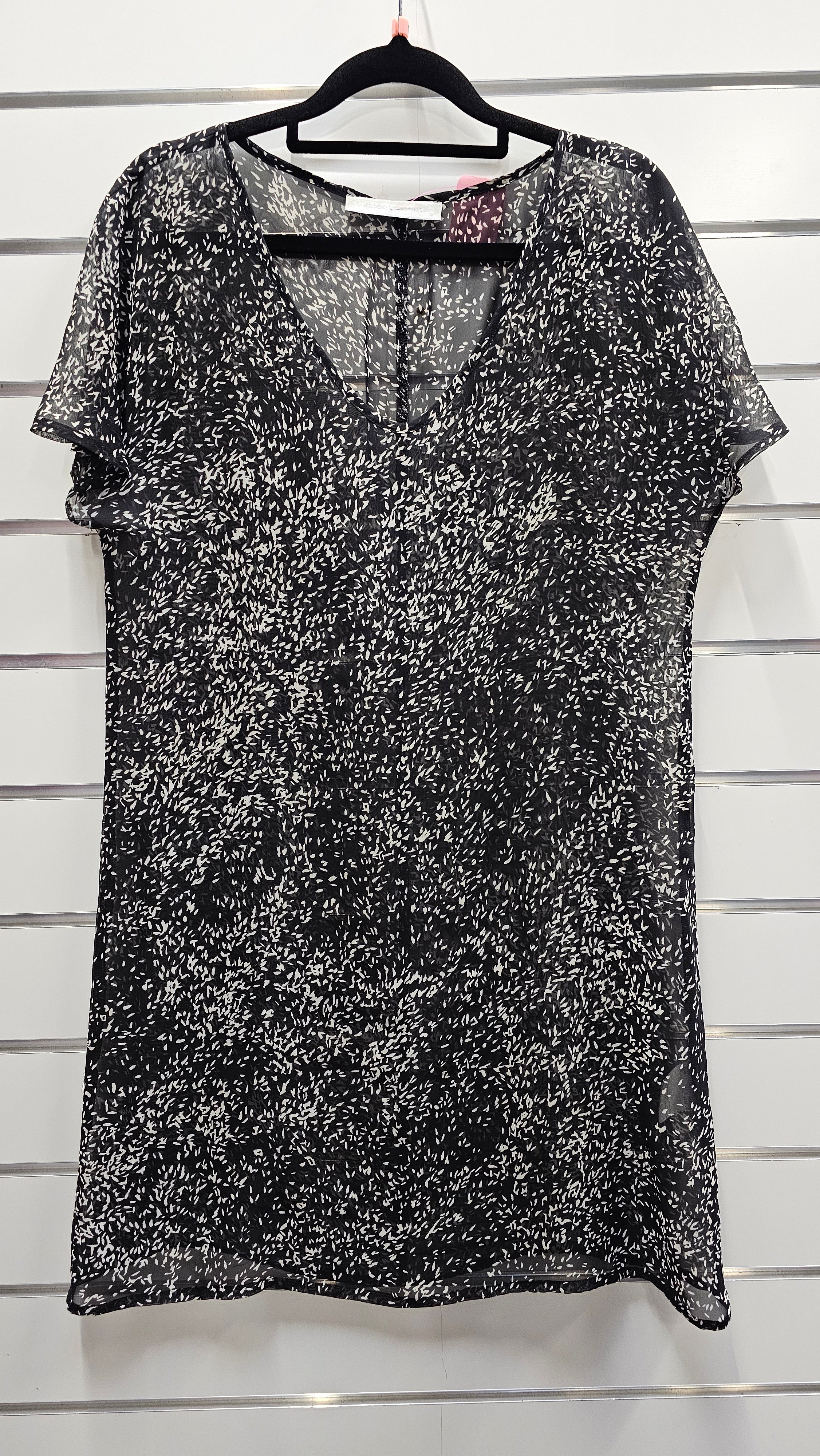 Booker Spalding Tunic/Dress Black And White - S image 1